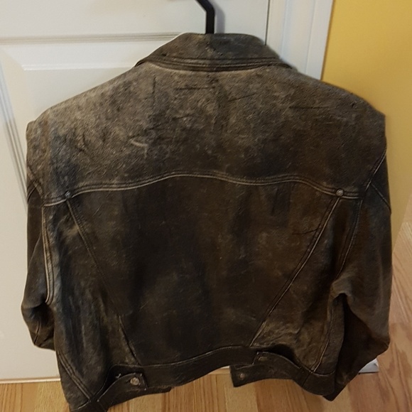 Versace leather jacket - Picture 2 of 7